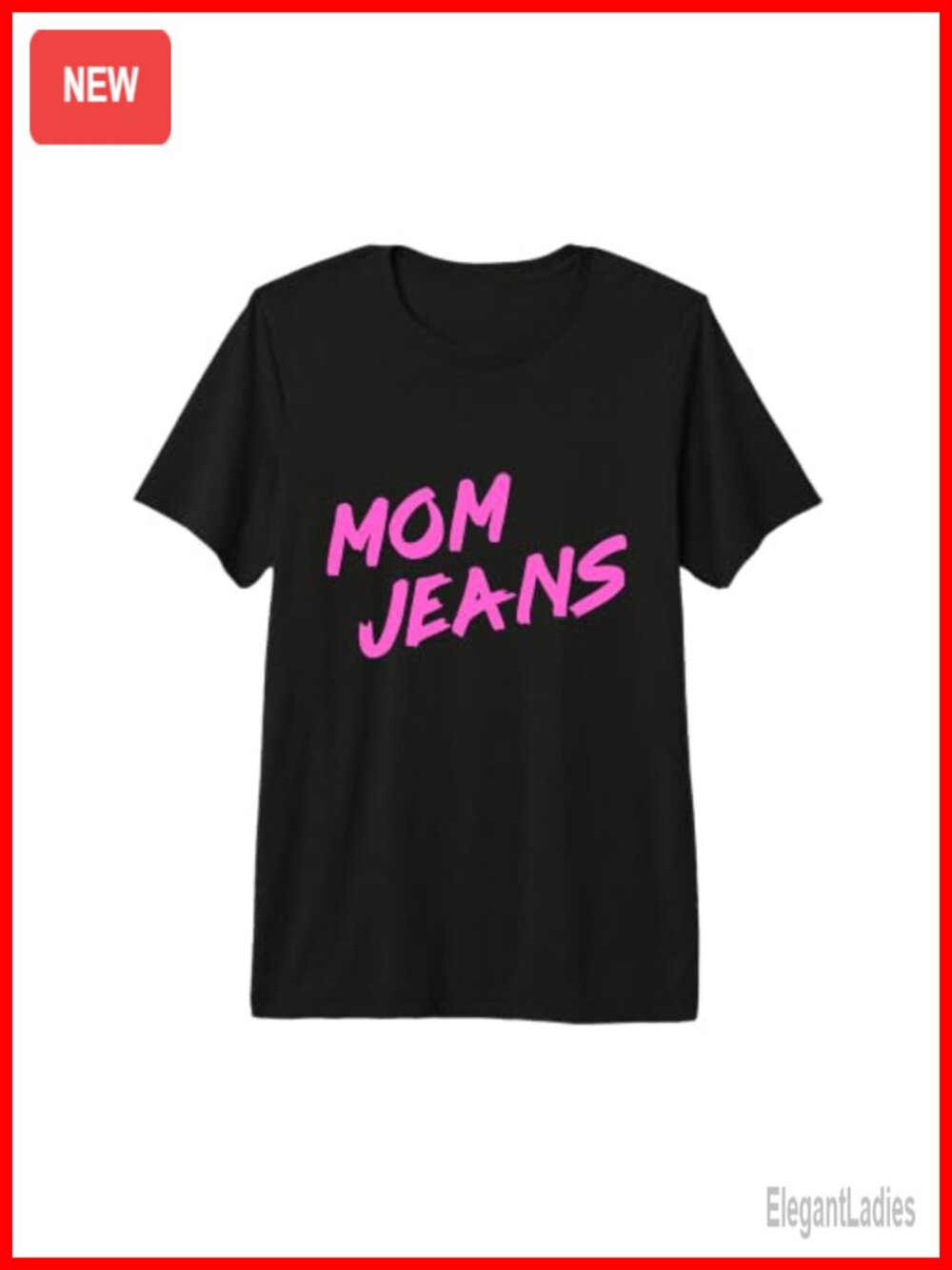 Funny Mom Jeans 80s Style Humor Tri-Blend T-Shirt